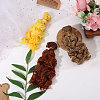 3Pcs 3 Colors PP Doll Wig Long Curly Hair DIY-GL0006-22-4