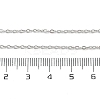 Non-Tarnish 304 Stainless Steel Cable Chain Necklace for Men Women NJEW-K245-014B-2