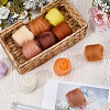 50G 10 Colors Needle Felting Wool Roving DIY-CP0013-77C-4