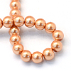 Baking Paint Glass Pearl Round Bead Strands HY-Q003-10mm-33-4
