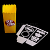 Pop Corn Box Frame Carbon Steel Cutting Dies Stencils DIY-F036-30-1
