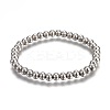Tarnish Resistant 201 Stainless Steel Stretch Bracelets BJEW-F363-01P-1