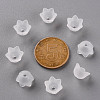 Transparent Acrylic Beads Caps PL543-1-3