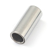 Tarnish Resistant 304 Stainless Steel Magnetic Clasps with Glue-in Ends STAS-O148-06B-1
