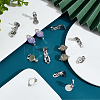 60Pcs 2 Size 304 Stainless Steel Clip-on Earring Findings STAS-UN0051-68-2