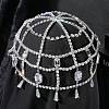 Alloy Rhinestone Headbands for Women AJEW-WH20020-241P-7