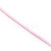 Polyester Satin Rattail Cord OCOR-WH0066-43K-2