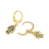 Brass Micro Pave Cubic Zirconia Hoop Earrings for Women EJEW-B067-01G-03-2