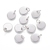 Non-Tarnish 304 Stainless Steel Charms LS-STAS-I124-01B-P-1