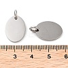 Non-Tarnish 304 Stainless Steel Stamping Blank Tag Pendants STAS-L022-182P-01-3