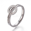 304 Stainless Steel Finger Rings RJEW-E158-07P-1