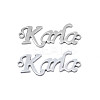 Non-Tarnish 304 Stainless Steel Connector Charms STAS-N095-120-1