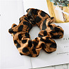 Leopard Print Pattern Cloth Elastic Hair Accessories OHAR-PW0007-45F-1