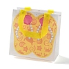 Summer Beach Theme Printed Flip Flops Non-Woven Reusable Folding Gift Bags with Handle LS-ABAG-F009-E11-1
