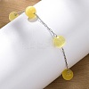 304 Stainless Steel Cable Chain Bracelets BJEW-C094-01P-03-2