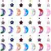 740Pcs 3 Styles Electroplated Glass Beads GLAA-PA0001-19-7