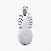 Tarnish Resistant 304 Stainless Steel Pendants STAS-H355-02P-1