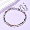 304 Stainless Steel Multi-strand Bracelets BJEW-C103-03P-1