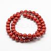 Natural Red Jasper Beads Strands G-E375-4mm-02-3