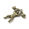 Tibetan Style Alloy Sport Pendants PALLOY-M217-43AB-2