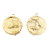 Ion Plating(IP) 201 Stainless Steel Pendants STAS-N098-267LG-1