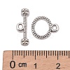 Tibetan Style Alloy Toggle Clasps LF1076Y-NF-2