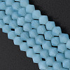 Faceted Bicone Opal Beads Strands EGLA-P017-01B-1