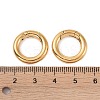 Ion Plating(IP) 316 Stainless Steel Spring Gate Rings STAS-M296-01G-C-3