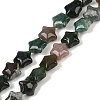 Natural Indian Agate Beads Strands G-Z080-A17-8mm-2