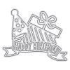 Birthday Carbon Steel Cutting Dies Stencils DIY-WH0170-054-1