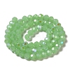 Imitation Jade Glass Beads Strands EGLA-A035-J8mm-L01-2