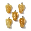 Natural Topaz Jade Pendants G-C095-03P-07-1