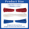 3 Bundles 3 Colors  Twisted Paper Cord DIY-CP0012-06E-2