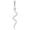 5Pcs 304 Stainless Steel Pendants STAS-BBC0007-72-1