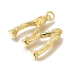 Rack Plating Brass Pendants KK-I721-01G-M-2