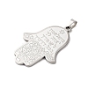 Non-Tarnish 304 Stainless Steel Pendants STAS-Z069-02P-2