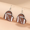 Sport Style Acrylic Dangle Earrings FS-WG67C41-02-1