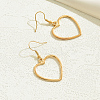 Fashionable Heart Alloy Dangle Earrings AY5641-3