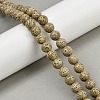 Natural Rudraksha Bodhi Seed Beads Strand WOOD-B010-C03-9mm-1