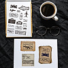 Custom Summer Theme PVC Plastic Clear Stamps DIY-WH0631-0493-4