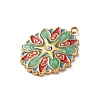 304 Stainless Steel Enamel Pendants STAS-Z146-02G-02A-2