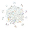 100Pcs 10 Styles Transparent Glass Beads GLAA-CJ0001-93-8