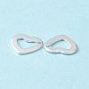 304 Stainless Steel Open Heart Charms STAS-L234-087S-5