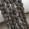 Natural Fluorescent Syenite Rock(Glow under UV Light) Beads Strands GG-C286-A26-1