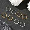 2 Pairs 2 Colors 304 Stainless Steel Twist Hoop Earrings for Women EJEW-YW0001-15-4