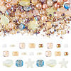 1Bag Mixed Styles Glass Beads GLAA-TADJ0001-10F-1