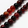 Natural Agate Beads Strands G-F417-07-10mm-1
