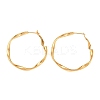 304 Stainless Steel Hoop Earrings EJEW-I320-25G-01-4
