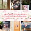 3 Sheets 3 Styles PVC Waterproof Decorative Stickers DIY-WH0404-116-7