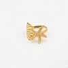 Brass Cuff Open Rings for Women IE5954-1-2